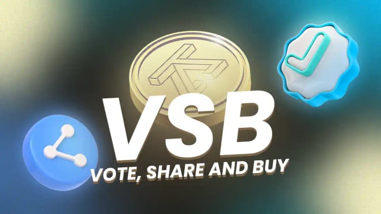 Vote, Share and Buy Rewards